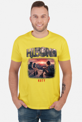 T-Shirt Kolorowy • H.Lucyna, Koty