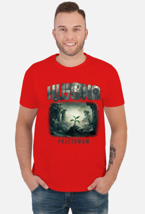 T-Shirt Kolorowy • H.Lucyna, Przetrwam