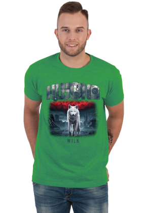 T-Shirt Kolorowy • H.Lucyna, Wilk