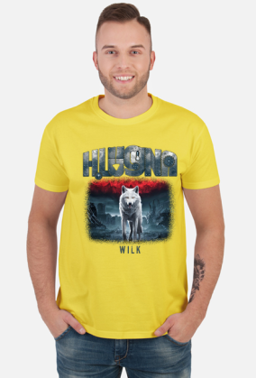 T-Shirt Kolorowy • H.Lucyna, Wilk