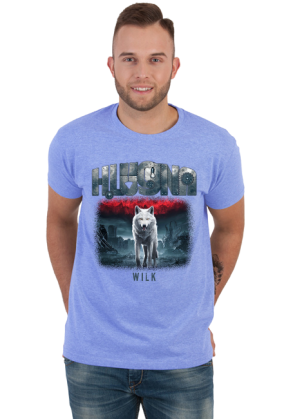 T-Shirt Kolorowy • H.Lucyna, Wilk