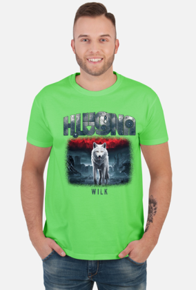 T-Shirt Kolorowy • H.Lucyna, Wilk