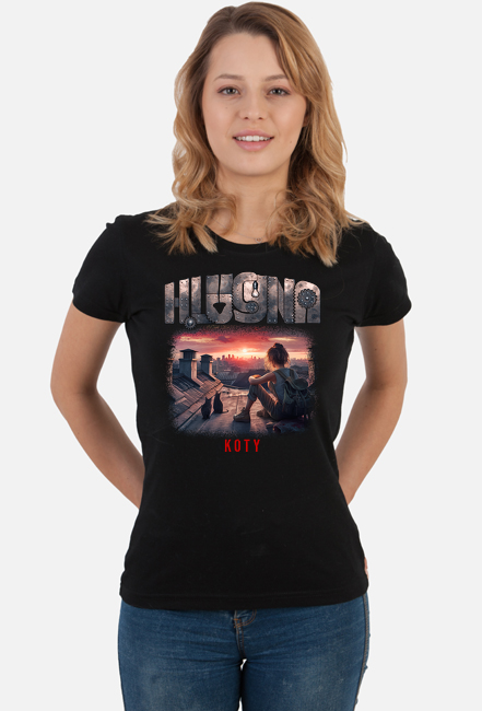 T-Shirt Kolorowy • H.Lucyna, Koty