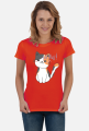 Koszulka Damska I Love Cat