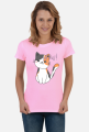 Koszulka Damska I Love Cat