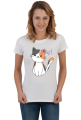 Koszulka Damska I Love Cat