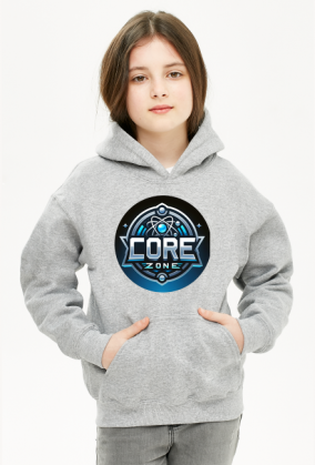 Bluza dziecięca z kapturem unisex Core Zone