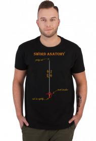 Sword anatomy t-shirt M