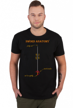 Sword anatomy t-shirt M