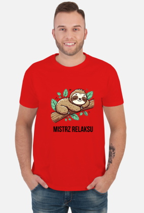 Koszulka męska Mistrz Relaksu