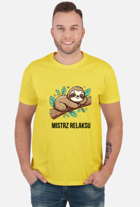 Koszulka męska Mistrz Relaksu