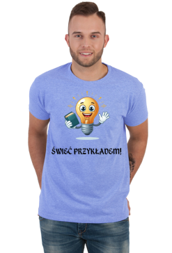 Koszulka męska Świeć Przykładem