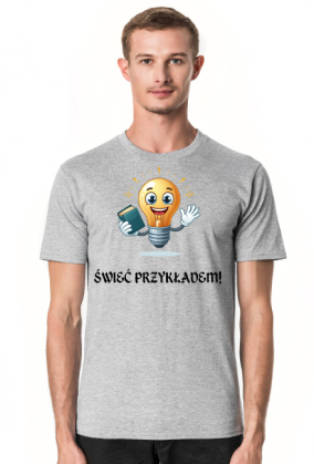 Koszulka męska Świeć Przykładem