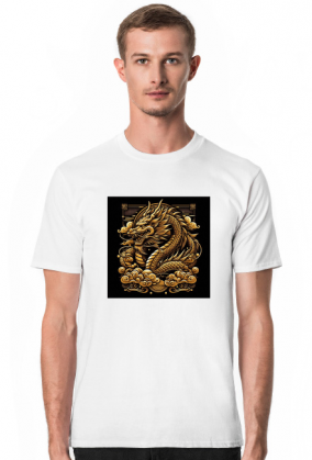 Koszulka z nadrukiem/smok