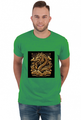 Koszulka z nadrukiem/smok