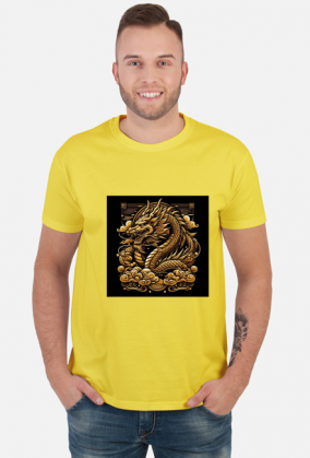 Koszulka z nadrukiem/smok