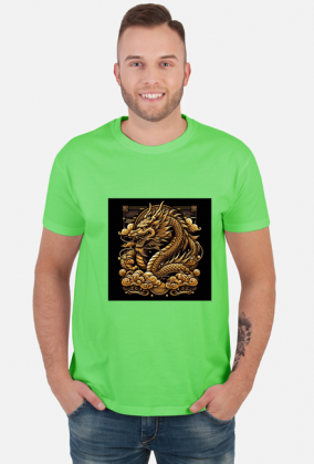 Koszulka z nadrukiem/smok