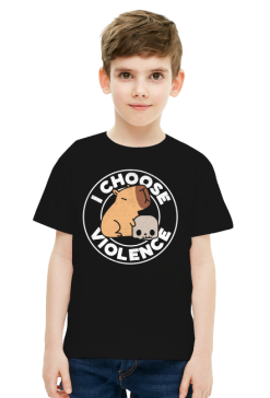 Dziecięcy t-shirt * I choose violence | Kapibara - lepiej uszanuj :)