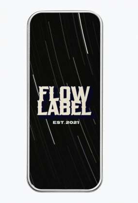 Aluminiowe pudełko Flow Label