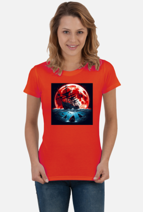 Koszulka damska Moon 005