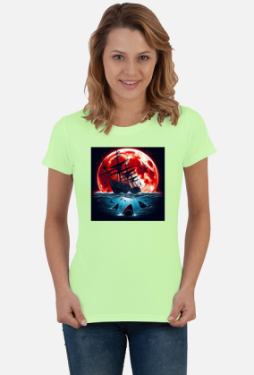 Koszulka damska Moon 005