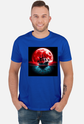 Koszulka męska Moon 007