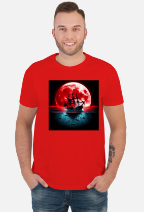 Koszulka męska Moon 007