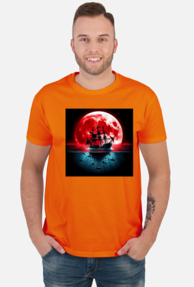 Koszulka męska Moon 007
