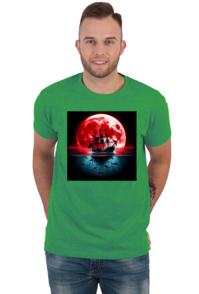 Koszulka męska Moon 007