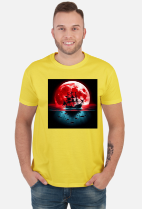 Koszulka męska Moon 007
