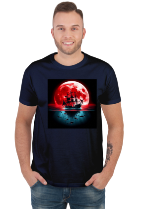Koszulka męska Moon 007