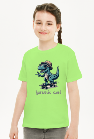 Koszulka dla dziewczynki Jurassic Cool