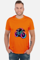 Koszulka "Neonowa Rowerowa Retro" – Powrót do Lat 80.