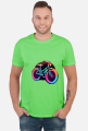 Koszulka "Neonowa Rowerowa Retro" – Powrót do Lat 80.