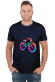 Koszulka "Neonowa Rowerowa Retro" – Powrót do Lat 80.