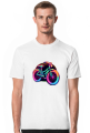 Koszulka "Neonowa Rowerowa Retro" – Powrót do Lat 80.