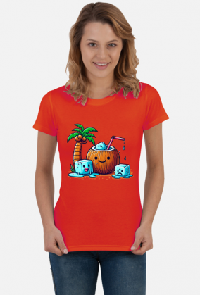 Koszulka damska "Czas na drina!"