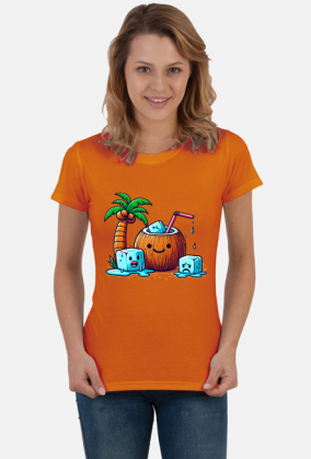 Koszulka damska "Czas na drina!"