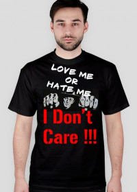 T-Shirt "Hate or Love"