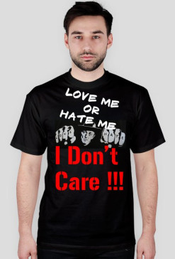 T-Shirt "Hate or Love"