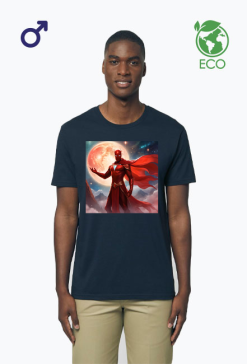 Eko koszulka T-Shirt Fantasy Czerwony Batman 1