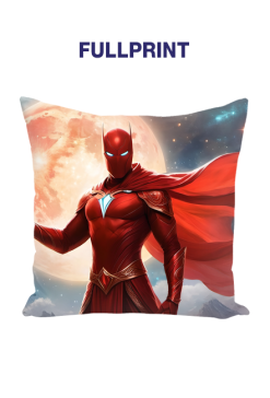 Mala poduszka jasiek Fantasy Czerwony Batman 1