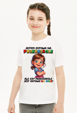 Koszulka Dziecięcia - Gotowa na przedszkole