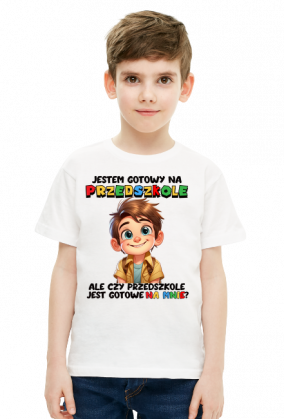 Koszulka Dziecięcia - Gotowy na przedszkole