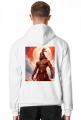 Bluza z kapturem z nadrukiem Fantasy Czerwony Indianin 1