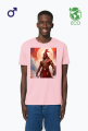 Ekologiczna koszulka T-Shirt z nadrukiem Fantasy Czerwony Indianin 1