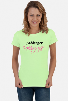 Passenger Princess basic koszulka biała