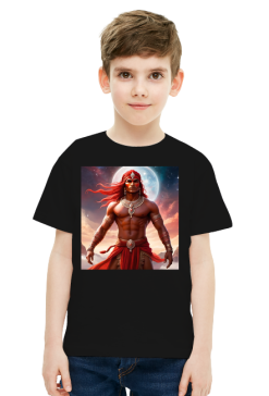 Dziecieca koszulka T-Shirt Fantasy Czerwony Indianin 2