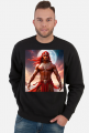Bluza z nadrukiem Fantasy Czerwony Indianin 2