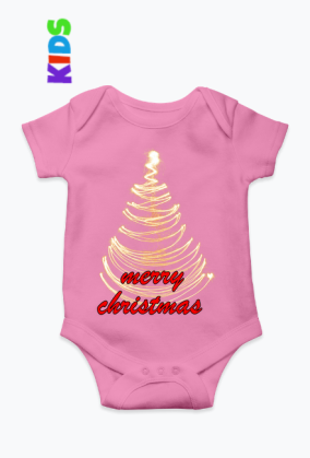Body dziecięce Merry Christmas
